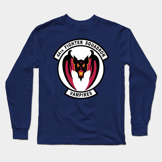 44th Fighter Squadron Long Sleeve T-Shirt by MBK